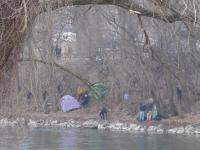 Campstart vom anderen Ufer