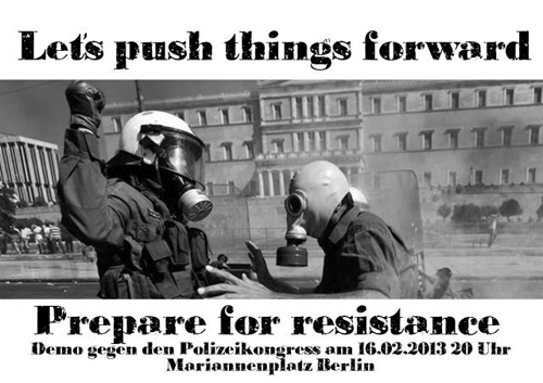 prepare for resistance
