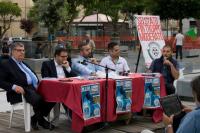 CasaPound Veranstaltung am 23.05.2014 in Lamezia Terme mit Valerio Benedetti  und Mimmo Gianturco