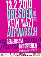 Kein Naziaufmarsch in Dresden am 13.02.2010