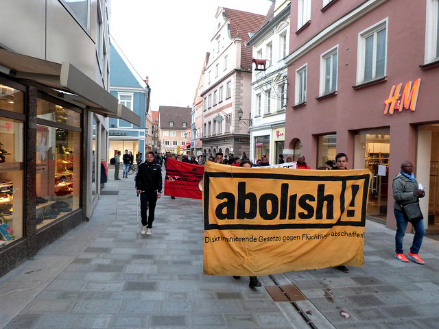 Sponti in Innenstadt (flickr.com/fromoutback2)