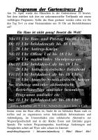 Freiburg: Wöchentliches Programm in der Gartenstrasse 19 (jpg)