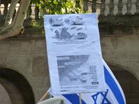 Plakat von der Pro-Israel Veranstaltung 3