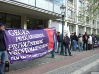 Gegen Privatisierung, Prekarisierung und Profitmaximierung 