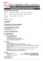 Protokoll der LV-Sitzung der JN Baden-Württemberg am 12.07.2009 (1/3)