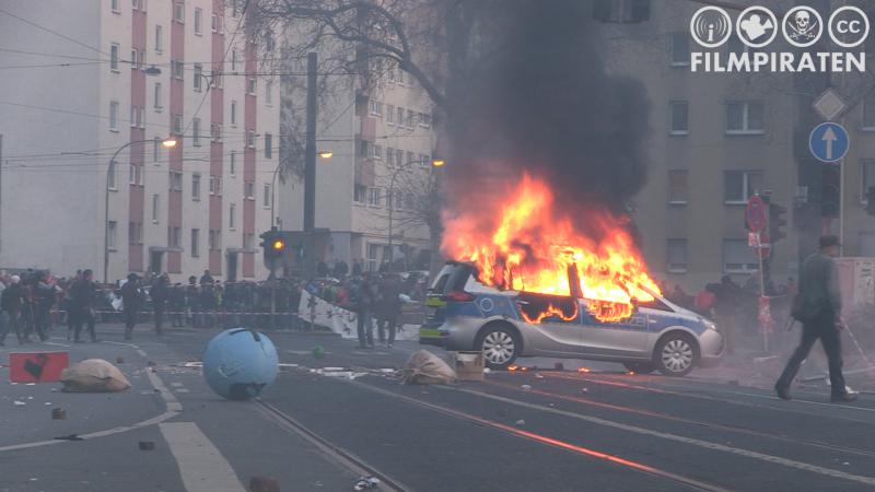 Video: Die sozialen Unruhen bei Blockupy 2015