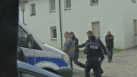 Verhaftung von Attentäter Steffen T. (31) aus Cunnersdorf nach einem Brandanschlag vom 26.12.2015 auf eine geplante Asylunterkunft in Schlettau,Dörfel