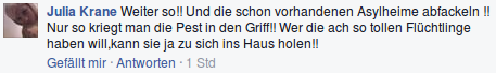 Hetze auf Facebook