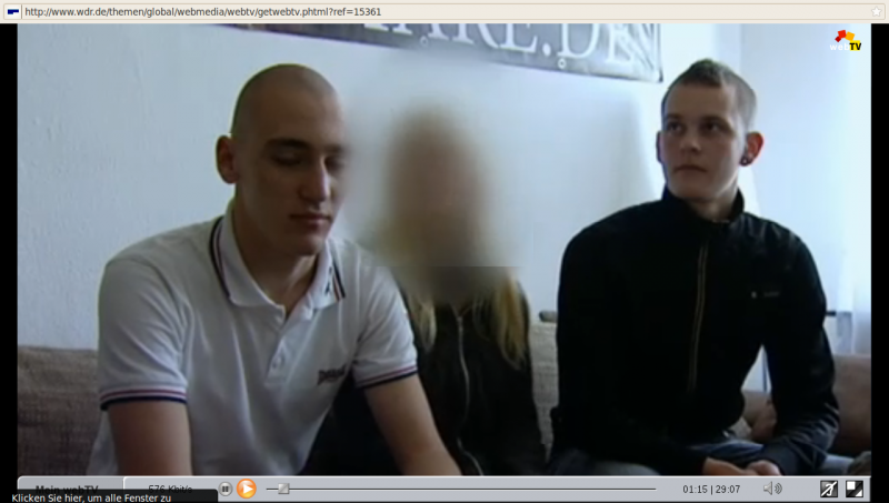 Screenshot: wdr - webtv