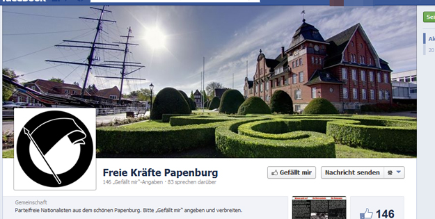 Header der “Freien Kräfte Papenburg” (Bildquelle: facebook)