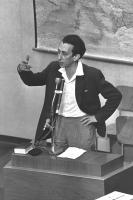 Abba Kovner beim Eichmann-Prozess 1961