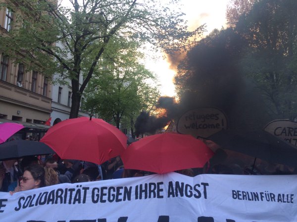 Unsere Solidartät gegen ihre Angst. Berlin für alle. Europa für alle. Solidarity for all.