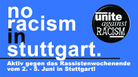 logo: no racism in stuttgart