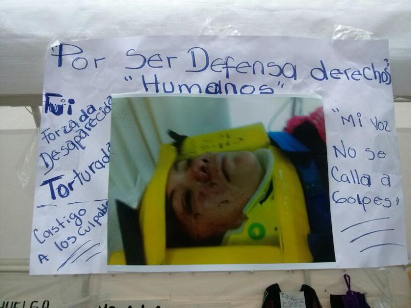 Hungerstreik gegen Repression in Mexiko 4