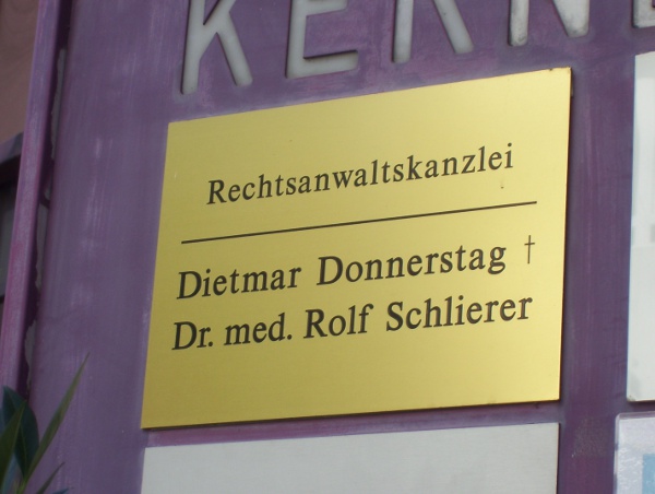 Schlierers Kanzlei Stuttgart 