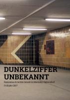 Rassismus und rechte Gewalt in Marzahn-Hellersdorf – „Dunkelziffer Unbekannt 2017“-Broschüre (PDF)