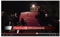 besorgter Anwohner? NPD'ler Frank Knuffke aus dem 15 Kilometer entfernten Schulzendorf hetzt in Bestensee