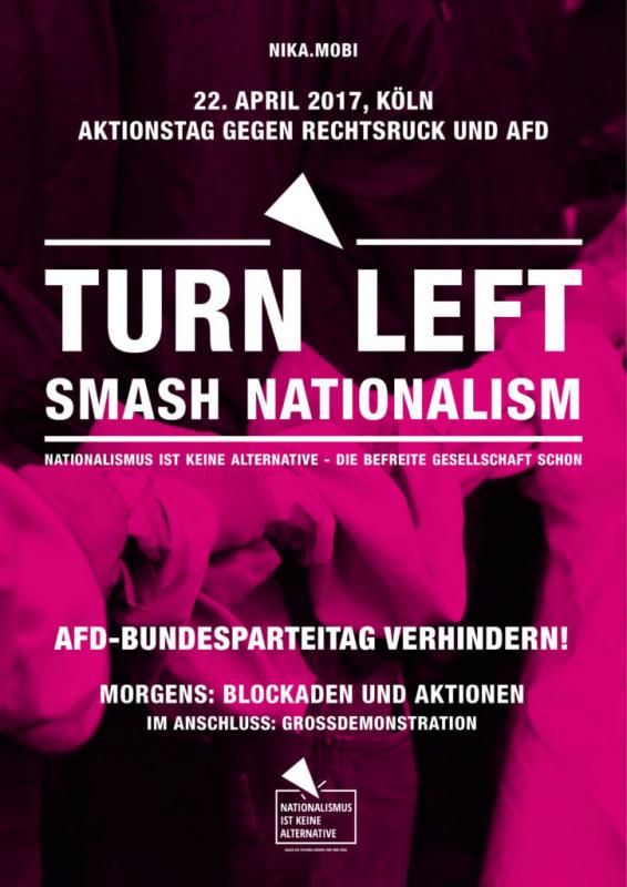 AfD-Bundesparteitag Köln 2017 Plakat NIKA