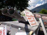 Antimilitaristischer Aktionstag bei G7-Protesten (5)