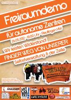 Freiraum-Demonstration in Reutlingen am 26.05.2012 um 15:00 Uhr